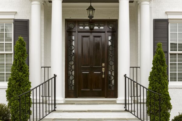 Front Door Staining Service