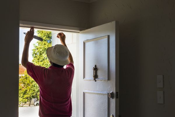 Door Draft Seal Installation