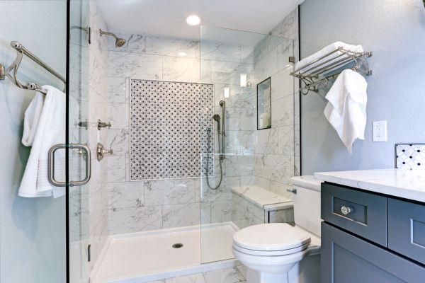 Frameless Shower Installation