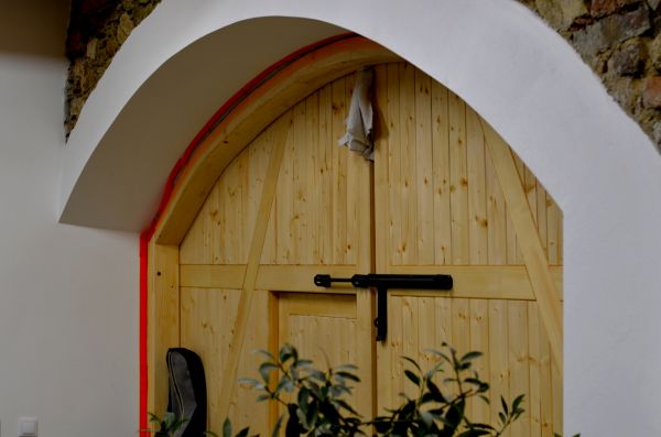 Horse Barn Entrance Repair
