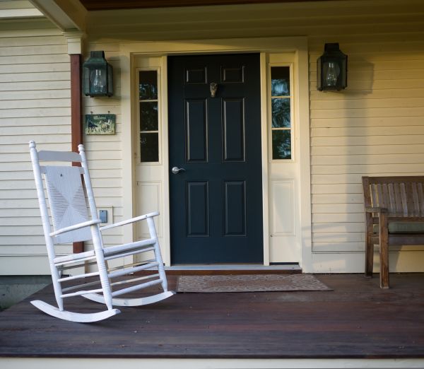 Porch Door Painting